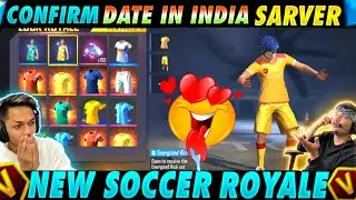 free fire new jersey event 2022 | how to get new jersey in free fire | Soccer Royal Event ff