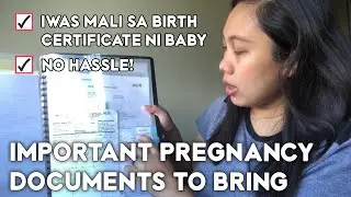 DOCUMENTS TO BRING WHEN GIVING BIRTH PHILIPPINES 2020 | WeTheTZN  VLOG #119