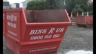 Rubbish Bin Hire 6m bin - Bins R Us Ltd