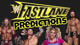 WWE FASTLANE 2021 MATCH CARD Predictions