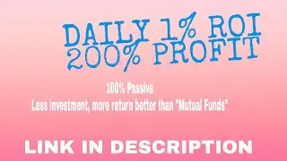 TRON EXY || 2% DAILY INCOME || PASSIVE INCOME || FULL DETAILS