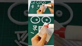 👆How to Make a Paper Bicycle #craft #papercraft #diy