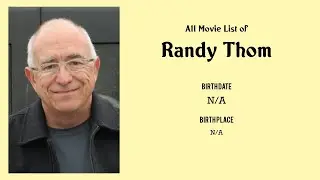 Randy Thom Movies list Randy Thom| Filmography of Randy Thom
