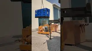 generator unloading vs crane