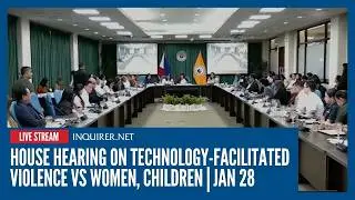 LIVE: House hearing on technology-facilitated violence vs women, children | Jan 28