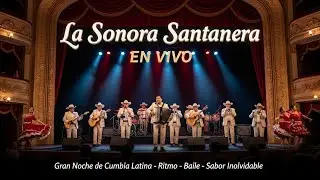 🔥 La Sonora Santanera EN VIVO | Gran Noche de Cumbia Latina con Ritmo, Baile y Sabor Inolvidable 💃🔥