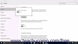 Windows 10 Tutorial Location Privacy Settings Microsoft Training