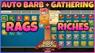 Auto Barb + Gathering Guide | Rise of Kingdoms Daily Profit Method