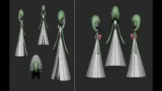 Pok&eacute;mon Mascot Costume Requests (With 3D Models) Gardevoir