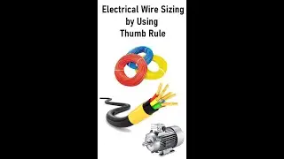 How to select a proper electrical wire size for a device