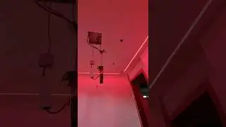 Indirekte Beleuchtung LED Stripes RGBWW via Shelly Schlafzimmer #elektrik #electronic #electrician