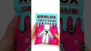 🦑Squid game player196 Roblox Blind Bag|ASMR #paper#draw#handmade#craft#unboxing#paperasmr오징어게임2