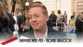 Swimming with Men - London Premiere Interviews - Thomas Turgoose