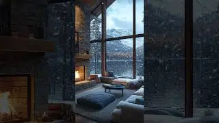 Tranquil atmosphere for relaxation and rest  #relax #peacefulatmosphere #snowfallambience