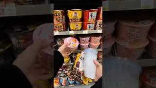 buy snack from korean conveniencestore
