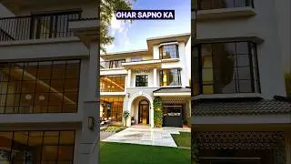 European Style Meets Indian Elegance | Luxury Villa Walkthrough #LuxuryVilla #HomeGoals