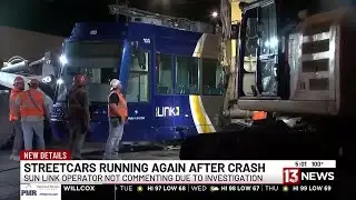 Investigation ongoing after streetcar crash in downtown Tucson