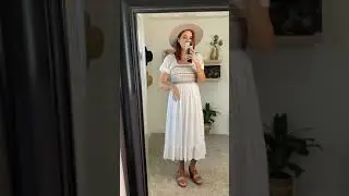 Haven Ivory Embroidered Dress