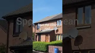 A roof we cleaned in Edinburgh