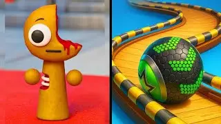 GOING BALLS VS SPRANKY TRANSFOMER New Levels Big Update Max Walkthrough iOS Gameplay Level 9999