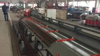 Steel Wire Rotating Drum Straightening & Fly-Shear Cutting Machine
