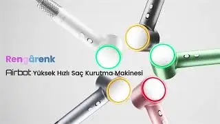 Yeni Nesil Kurutma Deneyimi: Airbot Aria Y&uuml;ksek Hızlı Sa&ccedil; Kurutma Makinesi💨