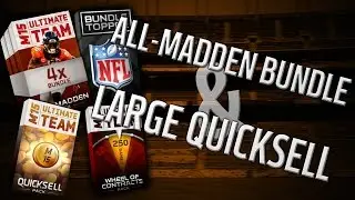 Madden 15 All-Madden Bundle + Large Quicksell Pack + Wheel of Contracts Pack! WOW!
