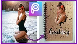PicsArt Dripping Effect on Diary || Background Change || PicsArt Tutorial