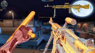 Crossfire NA ( Đột K&iacute;ch ) 2.0 : M240B Tesla Gold - Hero Mode X - Zombie V4