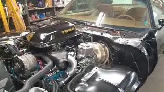 1979 Trans Am SE 400/4 speed engine bay finished...