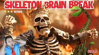 Skeleton King Kids Brain Break 💀 | Adventure Exercise Workout & PE Game