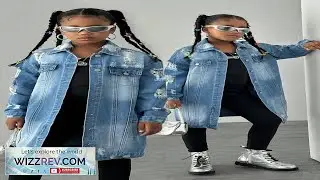 SHEIN Sensorimotor Kids TWEEN GIRL Y2K Street Style Casual Collegiate Distressed Ripped