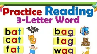 Three letter word sound #english #readingability #education #learning 