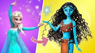 Elsa Devient Un Avatar ! 32 DIY La Reine Des Neiges Pour Poupées Disney