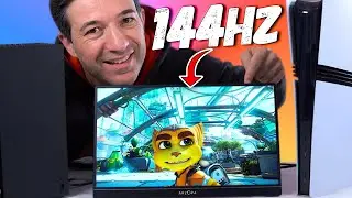 PANTALLA GAMING para PS5 XBOX PC,  BARATA y PORTATIL | Arzopa Z1FC de 16,1'' y 144 Hz