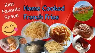 Bicolanas VLOG||HOME COOKED FRENCH FRIES WITH SAUCE