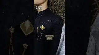 Black Open Coat Dress For Boys #usmankurtacorner #mensfashion #kurta #coat #kurtapajama #viral #for