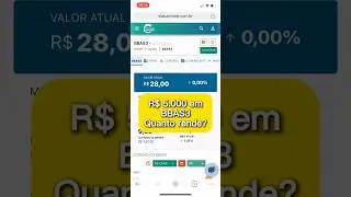 Quanto rende R$ 5.000 em dividendos nas a&ccedil;&otilde;es do BANCO DO BRASIL (BBAS3) #a&ccedil;&otilde;es