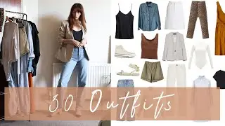17 Piece Summer Capsule Wardrobe | 32 Summer Outfits Lookbook
