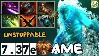 Morphling Pos 1 | Unstoppable | Ame | 7.37e | Immortal Dota