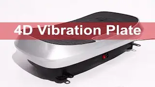 TODO 4D Vibration Plate Exercise Machine - Whole Body Vibration Machine for Home, Weight Loss