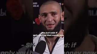 This interview was made after Khamzat's second UFC win.🎥