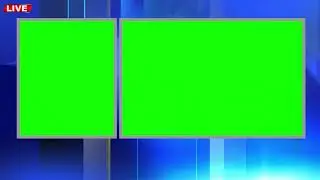 Free HD green screen Double window News Animation for Multipurpose Graphic use
