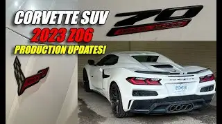 2023 Z06 PRODUCTION SO FAR & RICK's PLANT TOUR plus CORVETTE SUV?