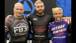 Garry Tonon & Gordon Ryan SHow a  Body Triangle Ankle Trap Escape