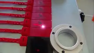 laser marking machine for plastic seals