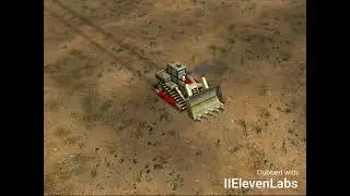 Озвучка Бульдозера из Generals Zero Hour при помощи нейросетей