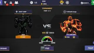Real Steel Boxing Champions: Zeus Vs Zeus Inferno!