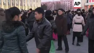 Raw: North Koreans Rally Supporting Nuclear Test