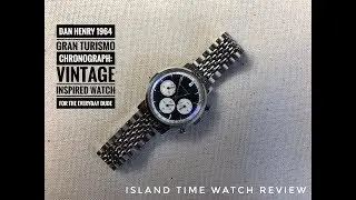 Dan Henry 1964 Gran Turismo Chronograph Watch Review: Vintage Inspired Watch for the Everyday Dude
